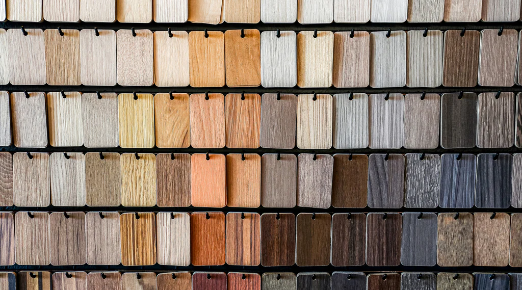 Assorted finishing materials